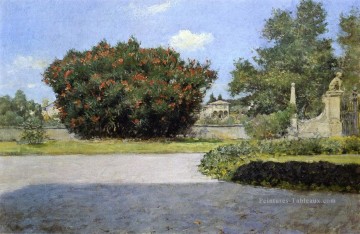 William Merritt Chase œuvres - Le grand laurier rose William Merritt Chase